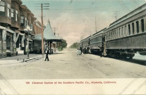 Chestnut Station of the Southern Pacific Co., Alameda, California       